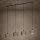 Eglo - Hanglamp aan een koord 4xE27/40W/230V bruin