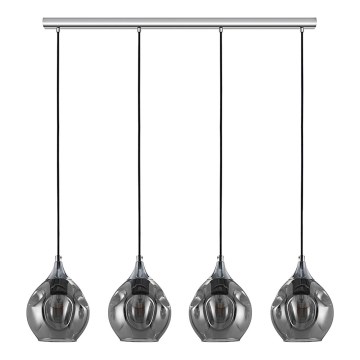 Eglo - Hanglamp aan een koord 4xE27/40W/230V