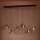 Eglo - Hanglamp aan een koord 6xE27/40W/230V goud