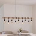Eglo - Hanglamp aan een koord TOWNSHEND 9xE27/60W/230V