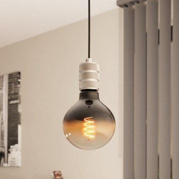 Eglo - Hanglamp aan kabel 1xE27/40W/230V chroom