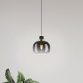 Eglo - Hanglamp aan kabel 1xE27/40W/230V grijs