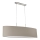 Eglo - Hanglamp aan kabel 2xE27/60W/230V taupe
