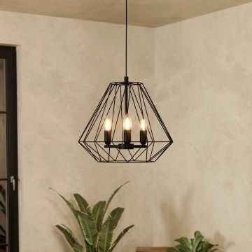 Eglo - Hanglamp aan kabel 3xE14/40W/230V