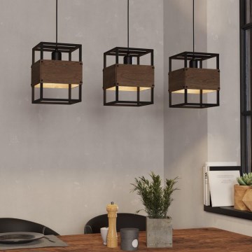 Eglo - Hanglamp aan kabel 3xE27/40W/230V