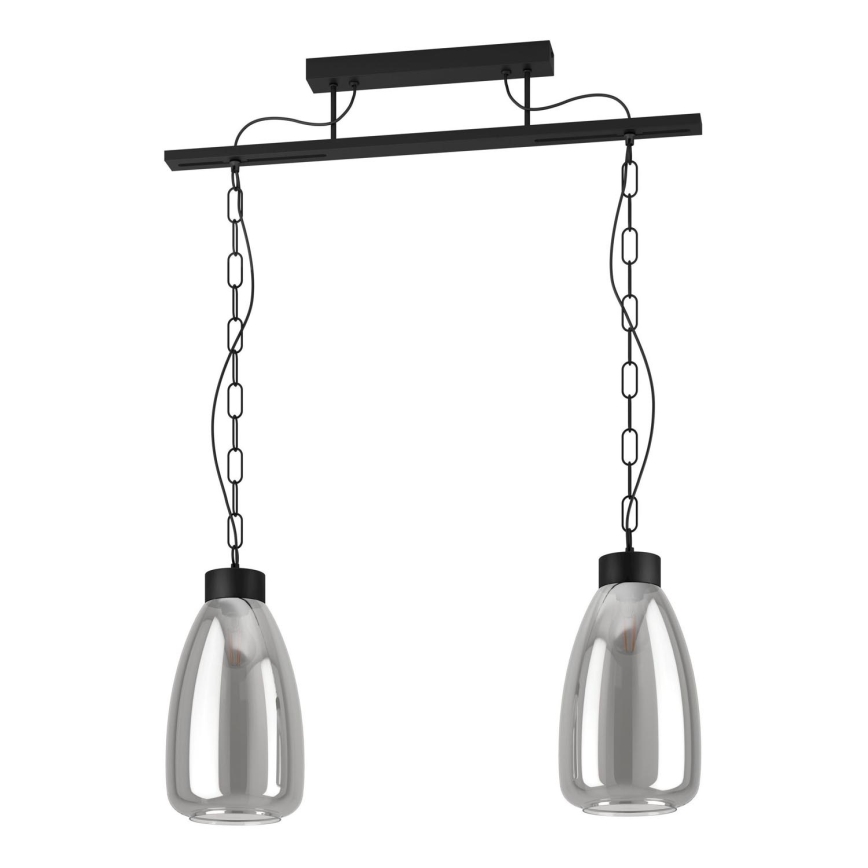 Eglo - Hanglamp aan ketting 2xE27/40W/230V