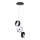 Eglo - Hanglamp aan koord 3xE14/40W/230V