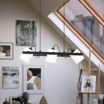 Eglo - Hanglamp aan koord 3xE27/28W/230V