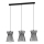 Eglo - Hanglamp aan koord 3xE27/40W/230V zwart