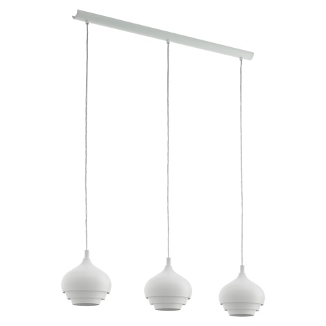 Eglo - Hanglamp aan koord 3xE27/60W/230V wit