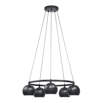 Eglo - Hanglamp aan koord 5xE14/40W/230V