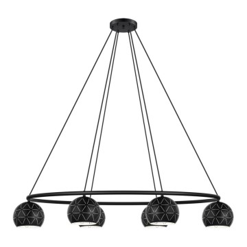 Eglo - Hanglamp aan koord 6xE14/40W/230V