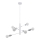 Eglo - Hanglamp aan koord 6xE27/60W/230V wit