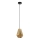 Eglo - Hanglamp aan koord  diameter 20 cm gouden 1x E27 / 28W / 230V