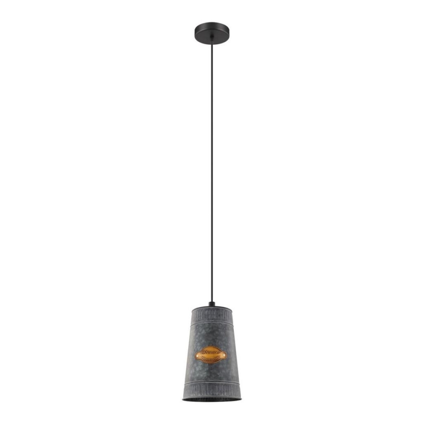Eglo - Hanglamp aan koord HONEYBOURNE 1x E27 / 60W / 230V