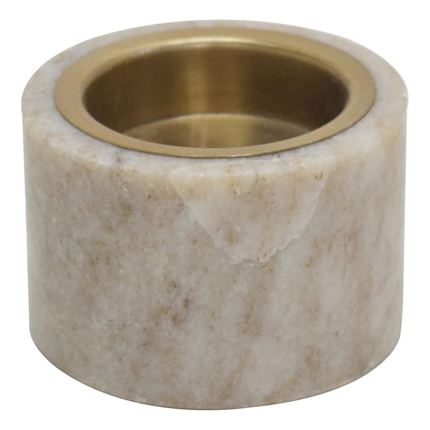 Eglo - Kandelaar 4x6 cm marmer/beige