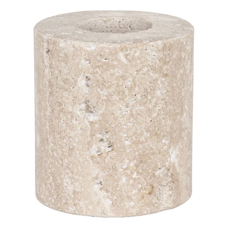 Eglo - Kandelaar 5x5 cm beige marmer/beige