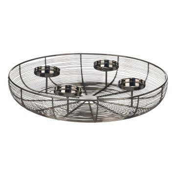 Eglo - Kandelaar diameter 45 cm glanzend chroom