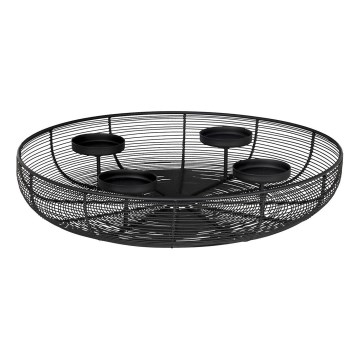 Eglo - Kandelaar diameter 45 cm zwart