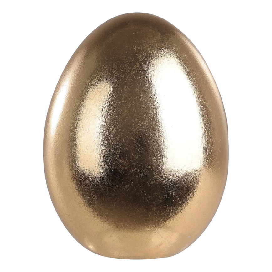 Eglo - Keramiek decoratie 14x11 cm ei/goud