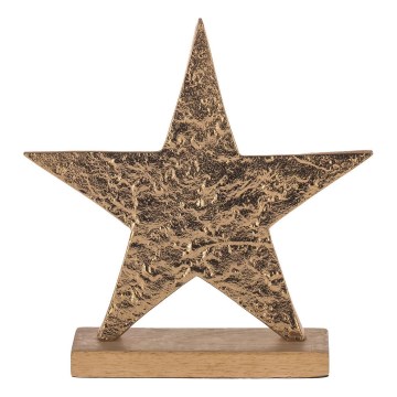Eglo - Kerstversiering 21x20,5 cm ster/goud