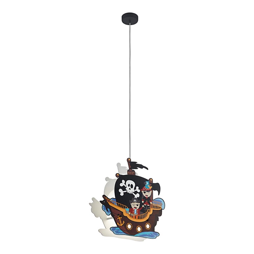 Eglo - Kinderhanglamp aan koord 2xE27/25W/230V