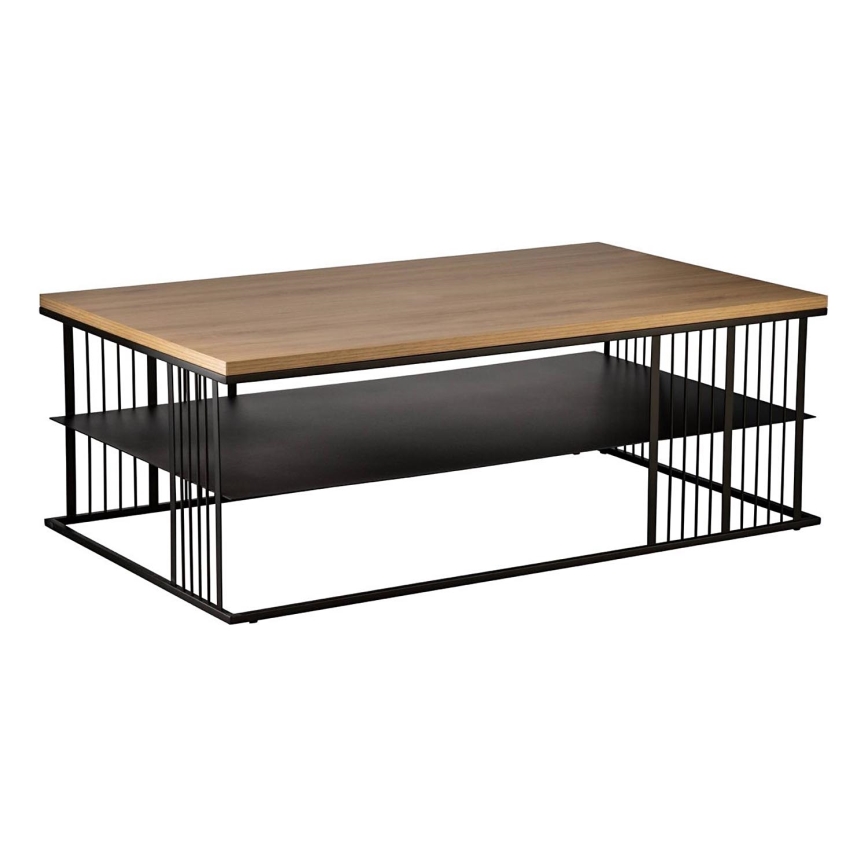 Eglo - Koffie Tafel 36x100 cm bruin/zwart