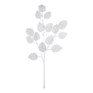 Eglo - Kunstbloem 87,5 cm zilver