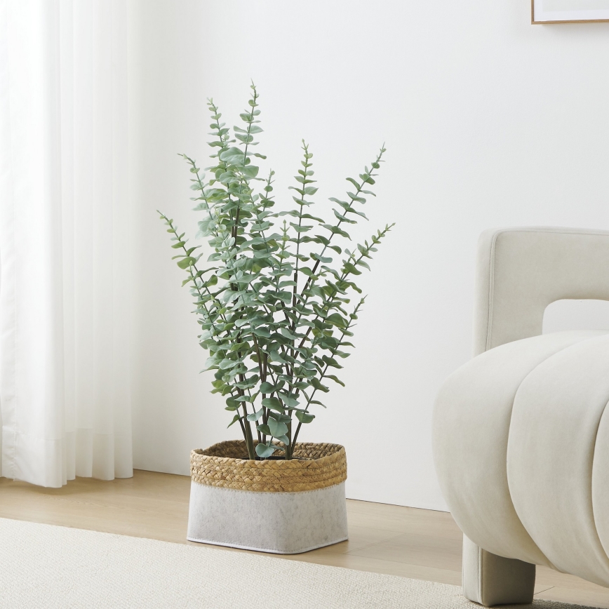 Eglo - Kunstplant in een bloempot 76x25,5 cm