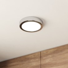 Eglo - LED Badkamer plafondlamp LED/11W/230V IP44 chroom