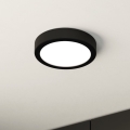 Eglo - LED Badkamer plafondlamp LED/11W/230V IP44 zwart