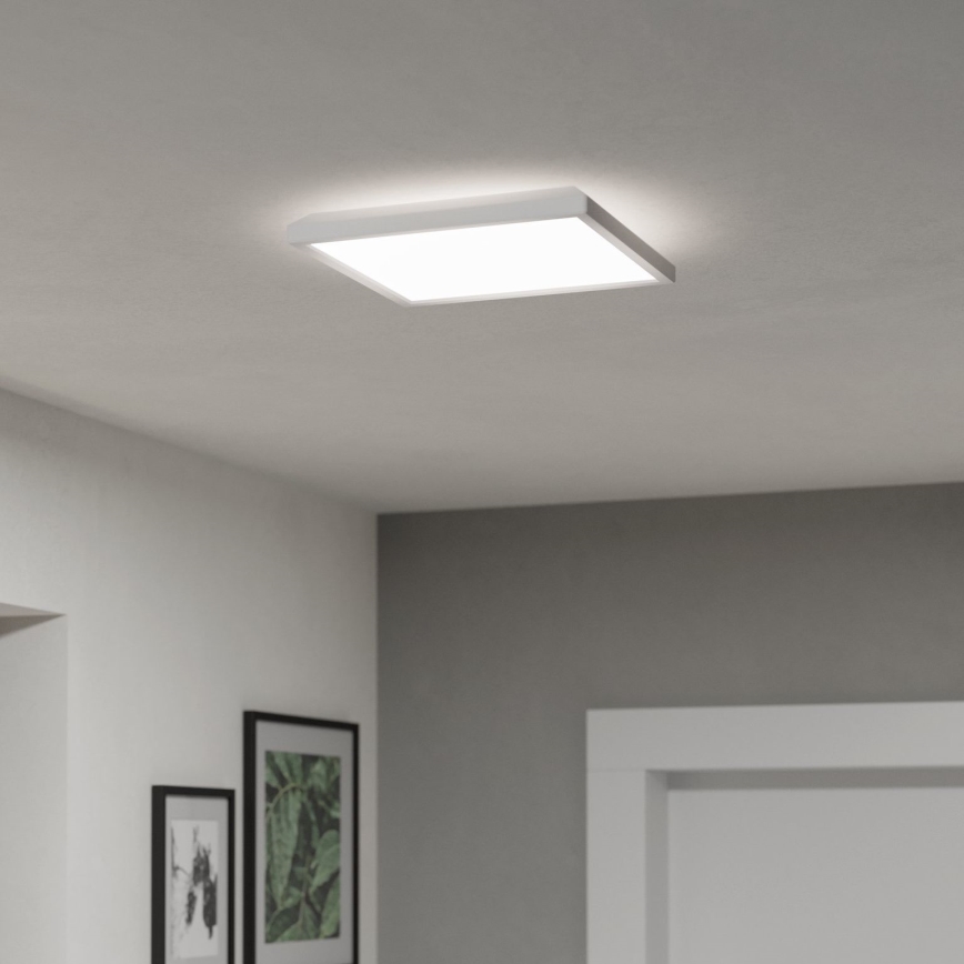 Eglo - LED Badkamer plafondlamp LED/13,4W/230V 2700/4000/6500K 29x29 cm IP44 wit