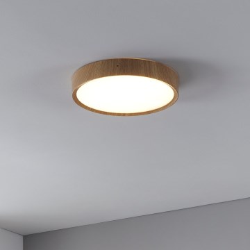 Eglo - LED Badkamer plafondlamp LED/14,6W/230V IP44 beige