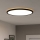 Eglo - LED Badkamer plafondlamp LED/16,8W/230V 2700/4000/6500K diameter 50 cm IP44 zwart