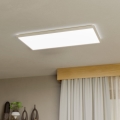 Eglo - LED Badkamer plafondlamp LED/17,2W/230V 2700/4000/6500K 30x57 cm IP44 wit