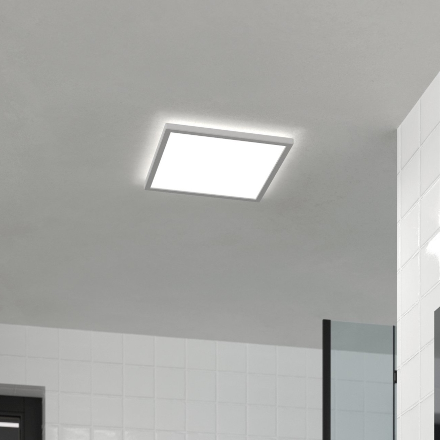Eglo - LED Badkamer plafondlamp LED/17,6W/230V 2700K/4000K/6500K 39x39 cm IP44 wit