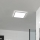 Eglo - LED Badkamer plafondlamp LED/17,6W/230V 2700K/4000K/6500K 39x39 cm IP44 wit