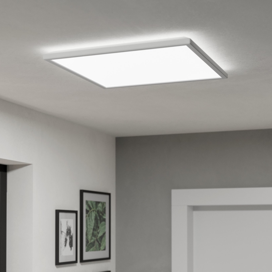 Eglo - LED Badkamer plafondlamp LED/17W/230V 2700/4000/6500K 50x50 cm IP44 wit