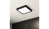 Eglo - LED Badkamer plafondlamp LED/17W/230V IP44 zwart