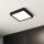 Eglo - LED Badkamer plafondlamp LED/17W/230V IP44 zwart