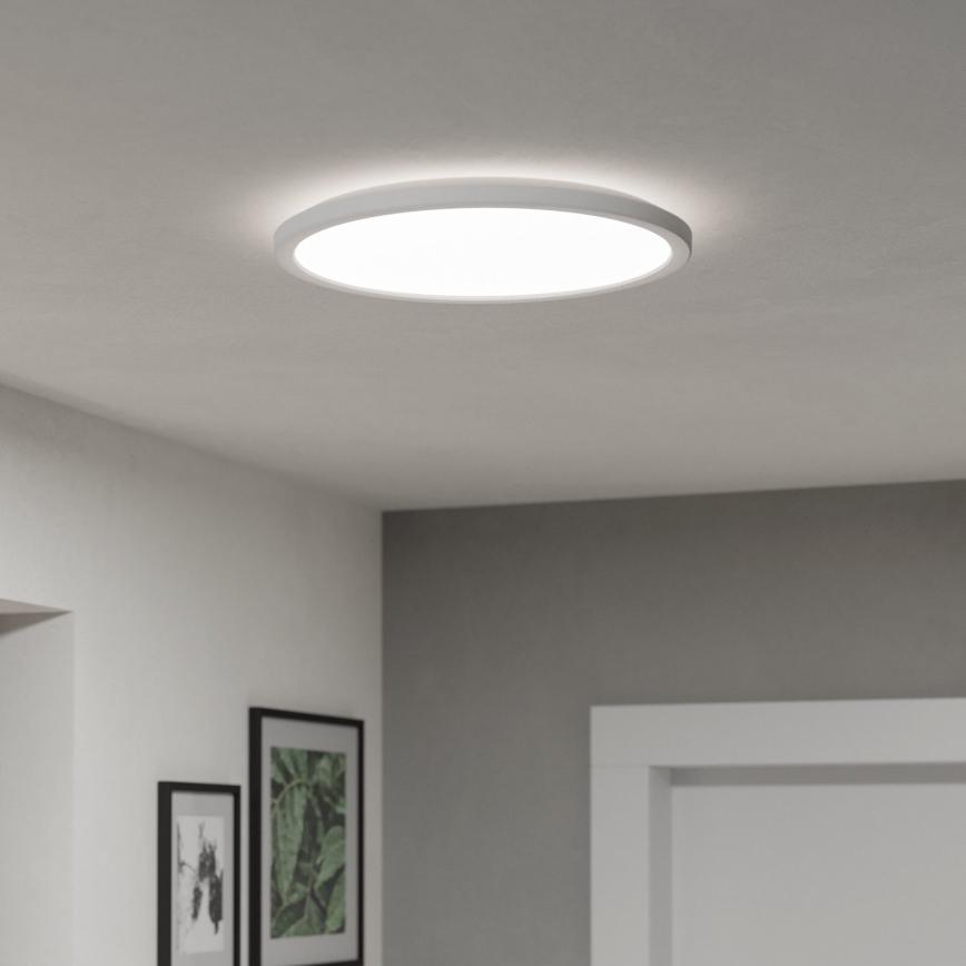 Eglo - LED Badkamer plafondlamp LED/18,5W/230V 2700/4000/6500K Ø 38,9 cm IP44 wit