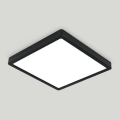 Eglo - LED Badkamer plafondlamp LED/20,5W/230V IP44 zwart