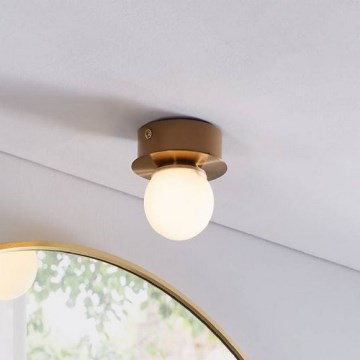 Eglo - LED Badkamer plafondlamp LED/3,3W/230V IP44 goud