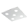 Eglo - LED Badkamer plafondverlichting 5xLED/4,5W/230V IP44