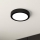Eglo - LED Badkamerplafondlamp LED/11W/230V IP44 zwart