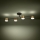 Eglo - LED Bevestigde Hanglamp 4xGU10/4,6W/230V 3000K goud
