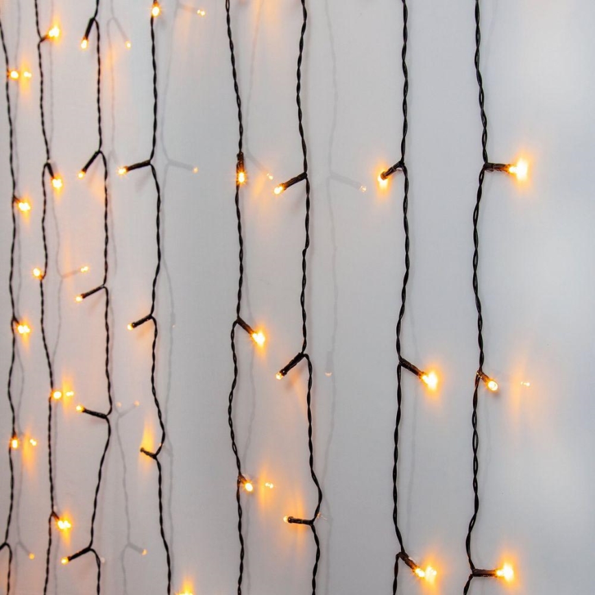 Eglo - LED buiten kerstgordijn 120xLED 1,8m IP44 warm wit