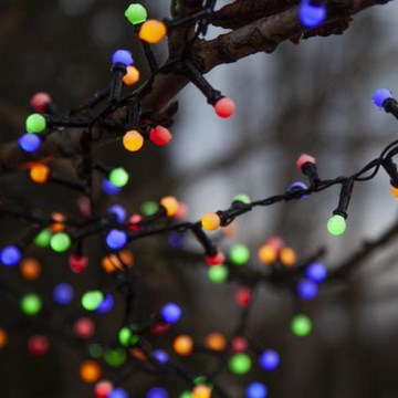 Eglo - LED buiten kerstlichtsnoer 300xLED/8 functies 11m IP44 meerkleurig