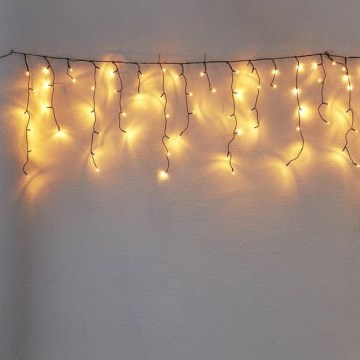 Eglo - LED buitenkerstsnoer 240xLED 6,4m warm wit IP44