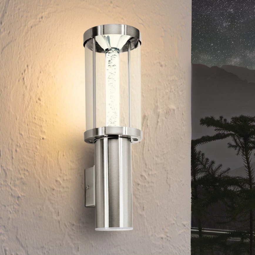 Eglo - LED Buitenlamp 1xGU10/3W + 1xLED/3,7W IP44